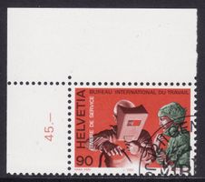 Dienstmarke BIT SBK-Nr. 110 (Ergänzungswert 1988) gestempelt