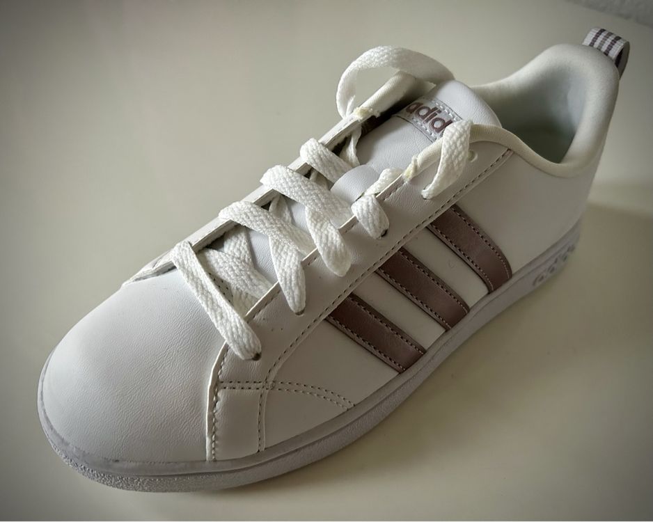 Adidas neo rose gold hot sale