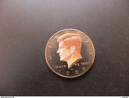 USA 1/2 Dollar 1996 P - Kennedy Coloured