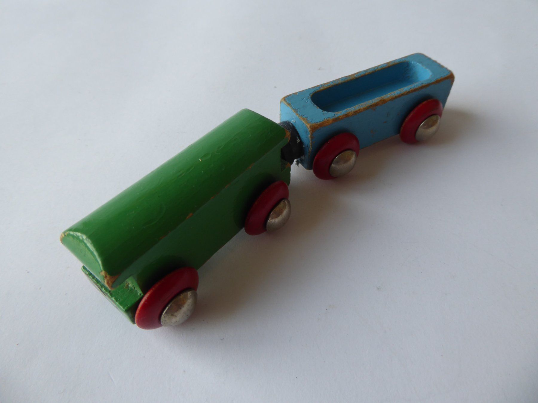 Brio Giocattoli: Nostalgie Brio, 2 Wagen, gebraucht – Usato da Turbenthal venduto da Panau 1
