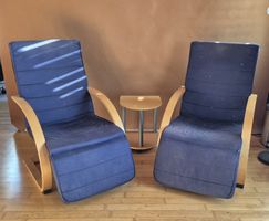 2 IKEA Sessel Poäng blau gebraucht