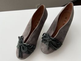 MIMO Venezia, Leder Schuh hellgrau Gr. 36