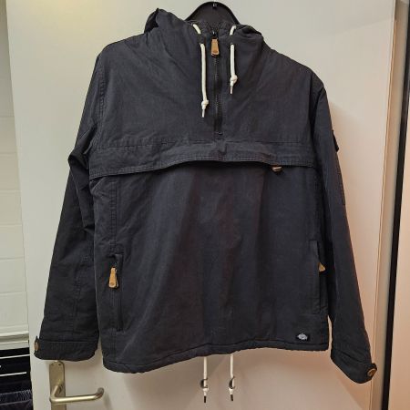 Dickies Schlupfjacke schwarz mit Kapuze Gr. S
