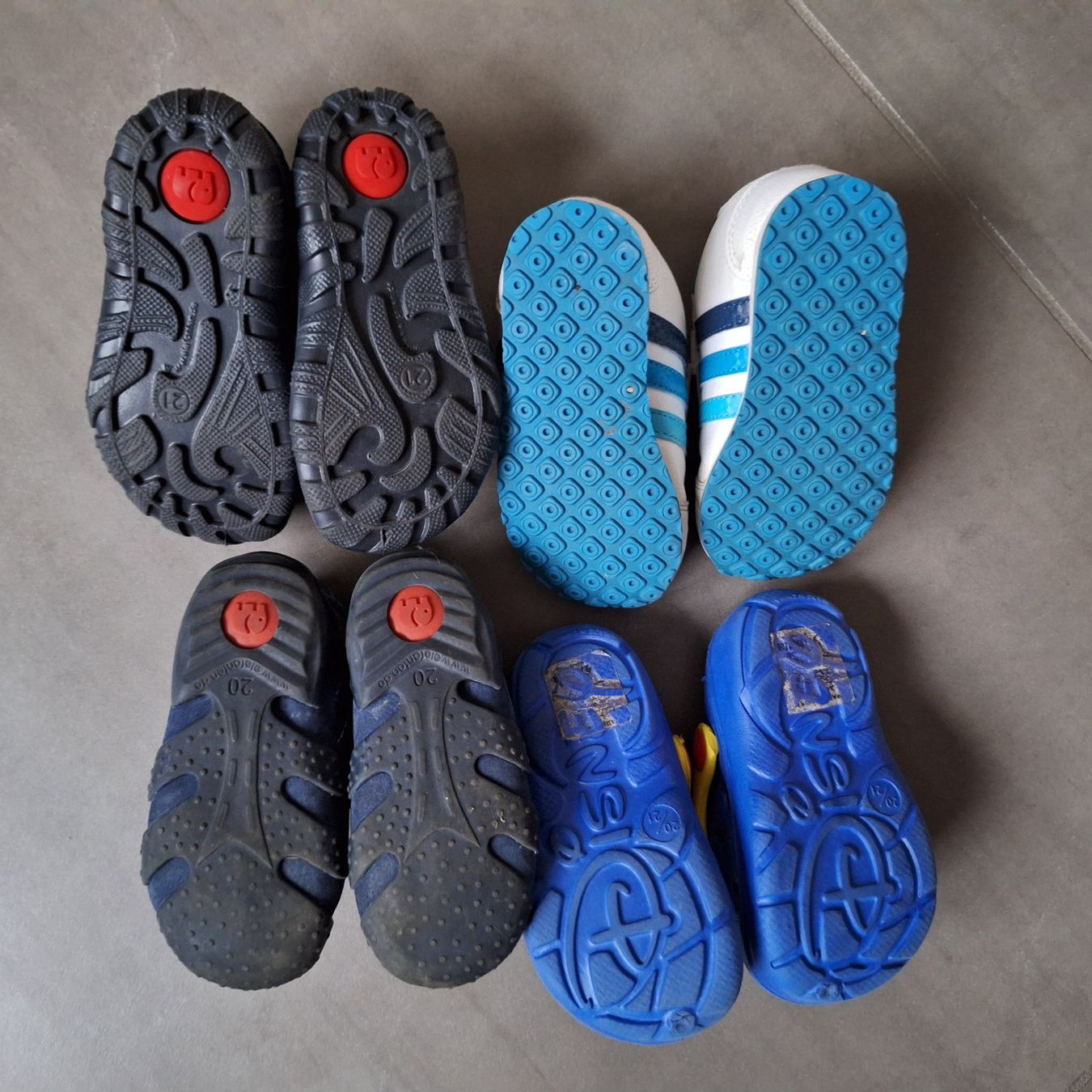 Elefanten Scarpe per ragazzi: 4 Paar Kinderschuhe Grösse 20/21 (Elefanten, Adidas) – Usato da Märstetten venduto da activemember 5