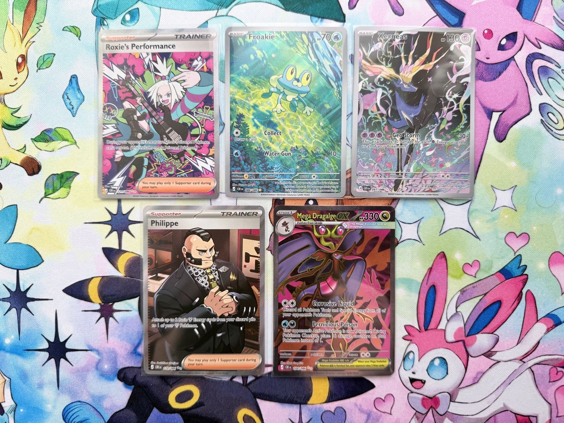 Pokémon Carte collezionabili: Chaos Rising LOT SR/AR/EX/HOLO – Nuovo (secondo la descrizione) da Grindelwald venduto da DMark