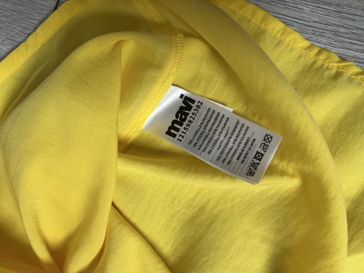 Mavi Top: Mavi Top Bardot jaune/rose – Usato da Genève venduto da and_k79x 4