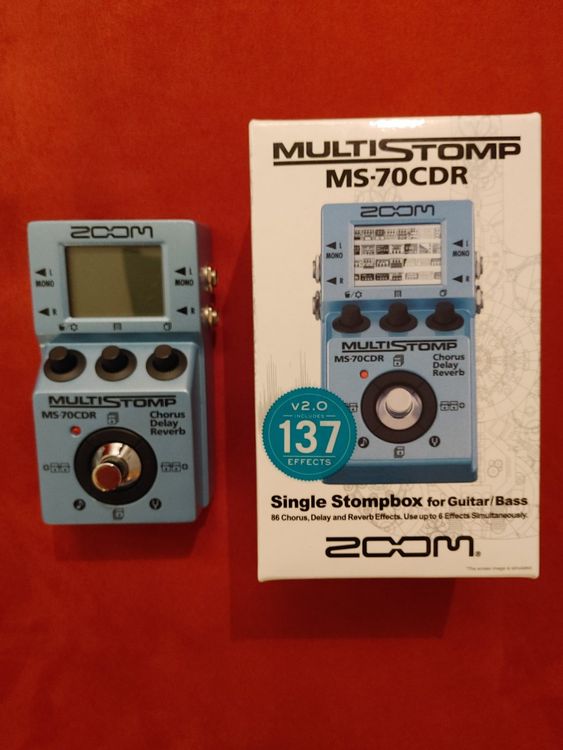 Zoom Multi Stomp MS-70 CDR | Kaufen auf Ricardo