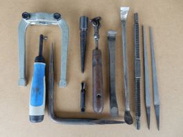 11 Stück verschiedene Werkzeuge