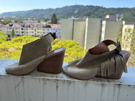 HOWSTY Boho Pumps Wildleder