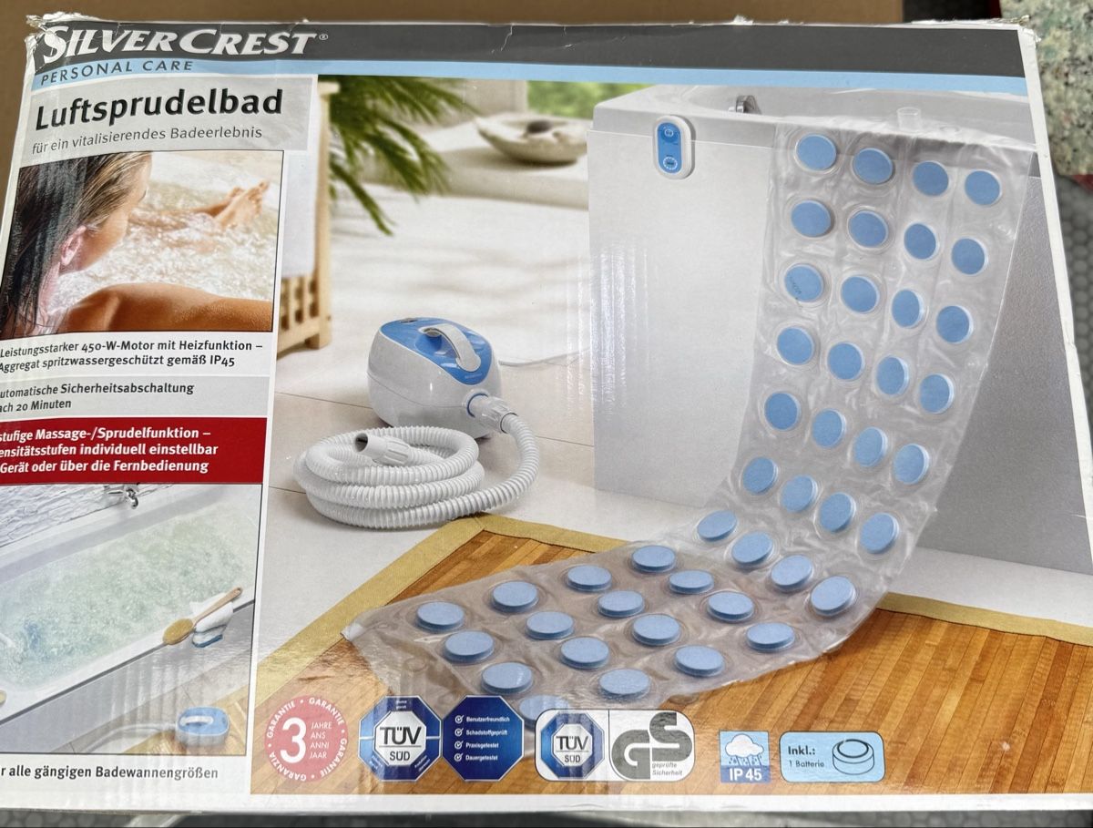 SilverCrest Massagegeräte: Luftsprudelbad von Silver Crest – Gebraucht aus Gossau SG von cuk_fyc6