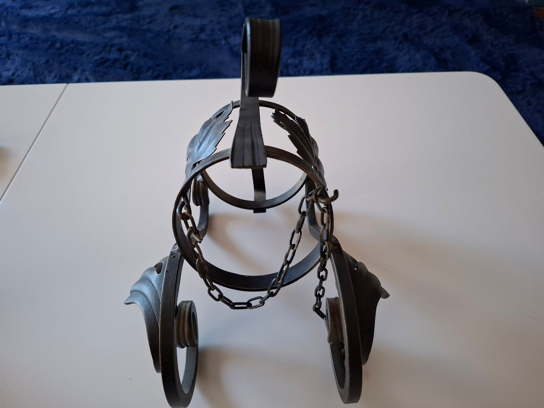 Alle Dekorationen: Porte bouteille en fer forgé (d) – Gebraucht aus Marin-Epagnier von Riccardo04 1