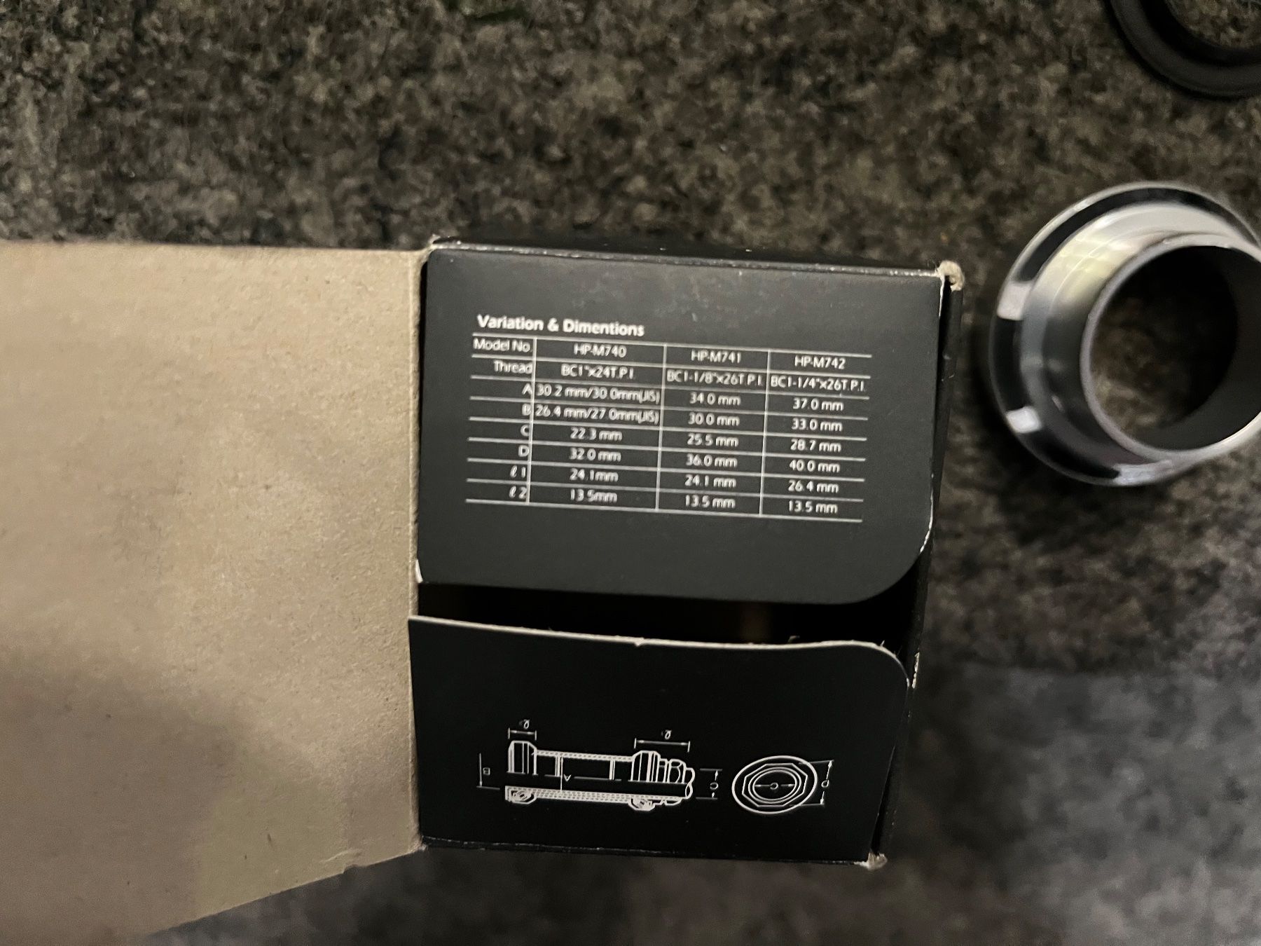 Shimano Pezzi di ricambio: Shimano XT Steuerlager – Nuovo e nell'imballaggio originale da Mühlethurnen venduto da Kolly225 5