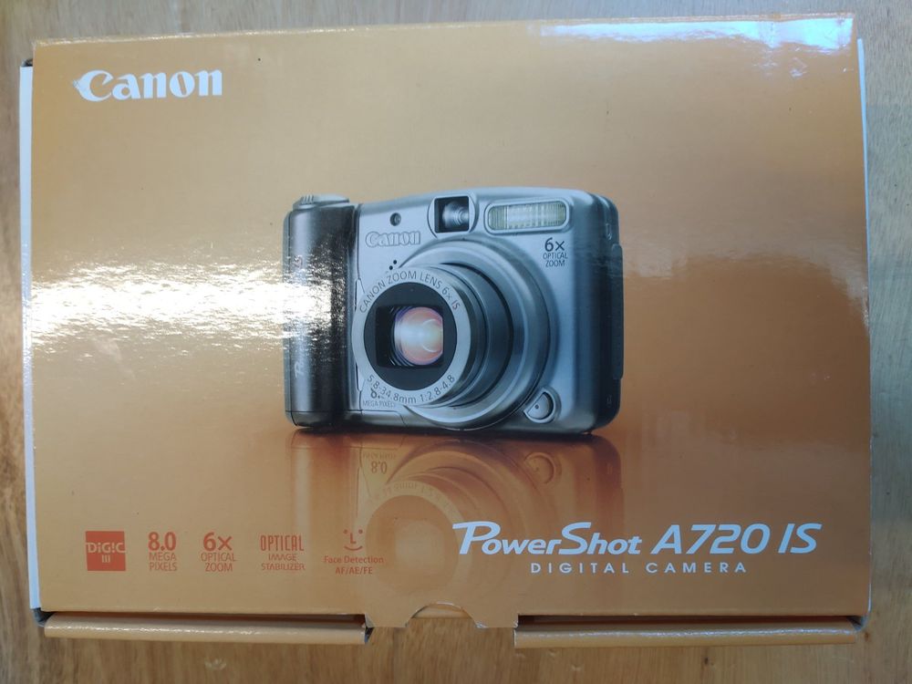 Canon Powershot A720 IS Digital Kamera Kaufen auf Ricardo