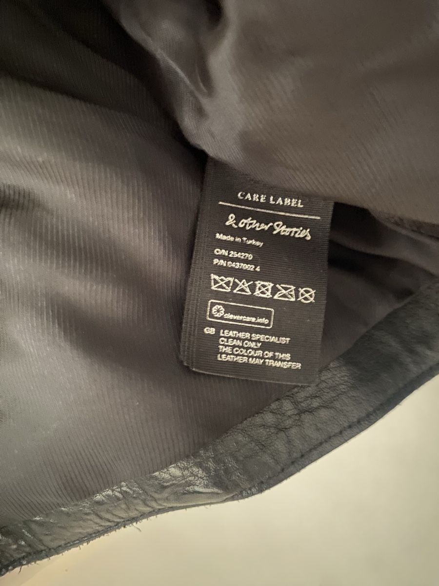 Other Stories Giacche: Kurze Lederjacke &other Stories Gr. 36 – Nuovo (secondo la descrizione) da Basel venduto da kar_6lxm 2