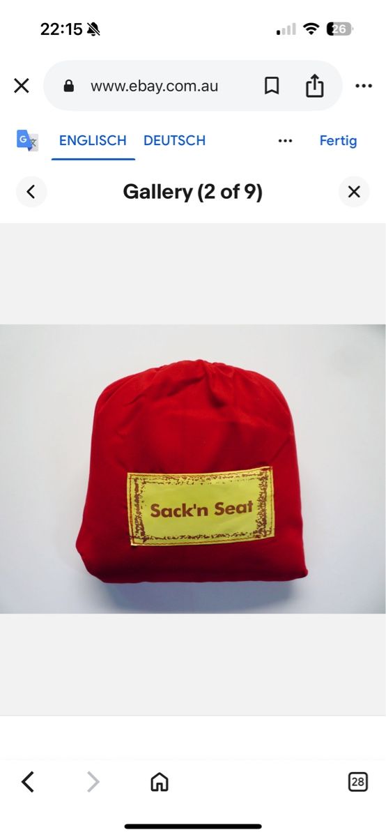 Sedie: Sack'n Seat - Kindersitz – Usato da Ammerswil AG venduto da Moserei4 1