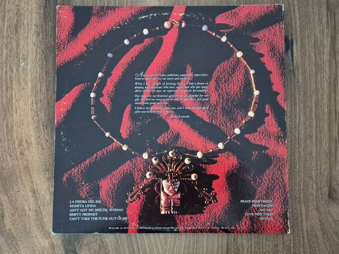 Dischi in vinile: AZTECA (Latinrock) – Usato da Emmenbrücke venduto da eneredi 2
