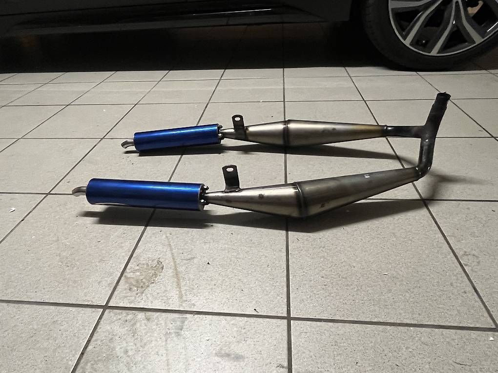 Sistemi di scarico: Espansione doppio scarico Piaggio ciao – Usato da Lodrino venduto da Jade80 2
