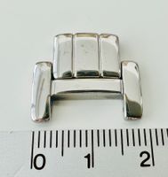 RODOLPHE By LONGINES  - MAILLON ARGENTÉ pour bracelet 19 mm