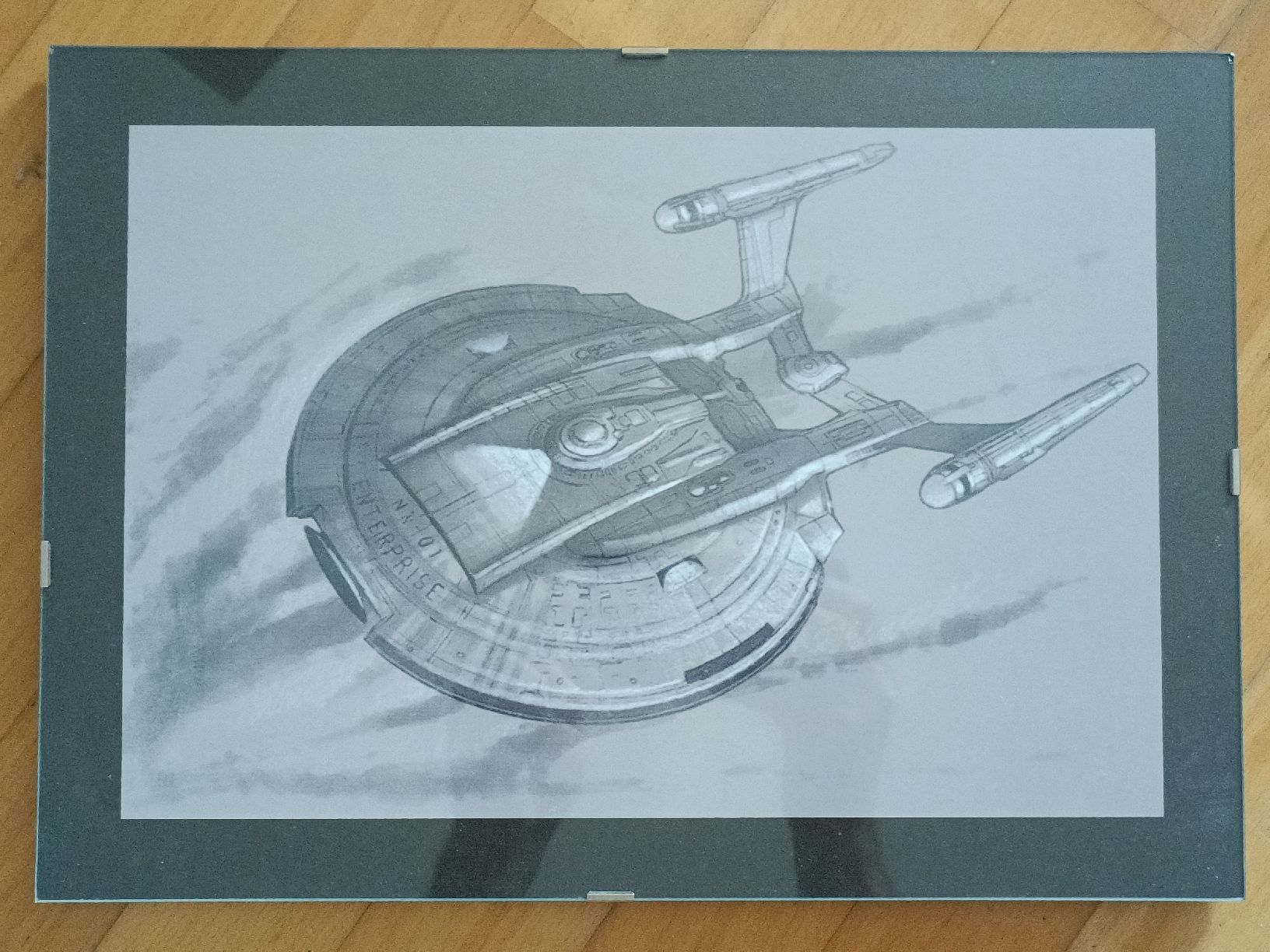 Poster & Bilder: 3 Bilder von Enterprise Schiffen  – Gebraucht aus Niederweningen von Twisters