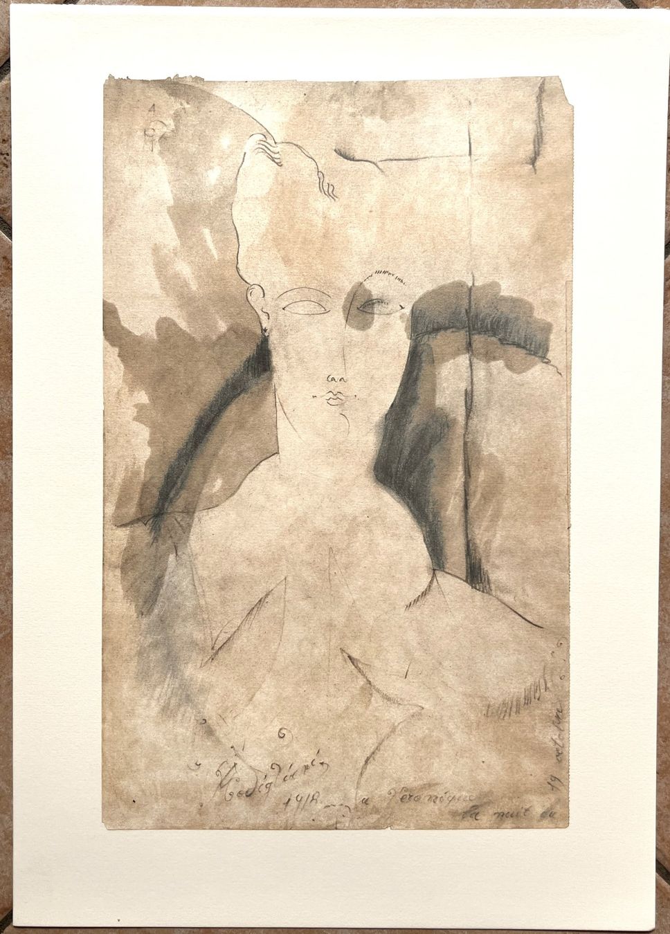 Grafiken & Lithographien: Amedeo Modigliani - Lithografie in limitierter Auflage – Gebraucht aus Ponte Tresa von 11GalleriaAlterEgo11 1