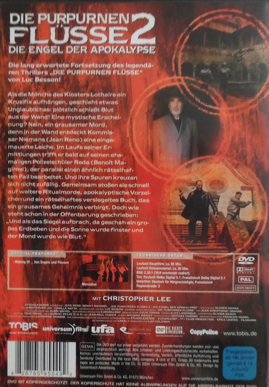 Tutti i DVDs: Die Purpurnen Flüsse 2 – Usato da Bellinzona venduto da Luna093 2