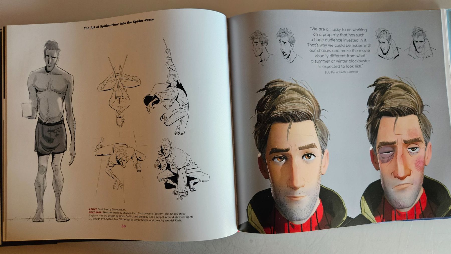Libri: Spider-Man Into The Spider-Verse Art Book – Usato da Basel venduto da True_Hofer_Store 5
