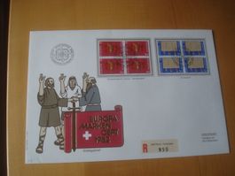 1982 schöner Grossbrief Schweiz EUROPA