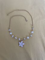 Blumen Halskette Gold