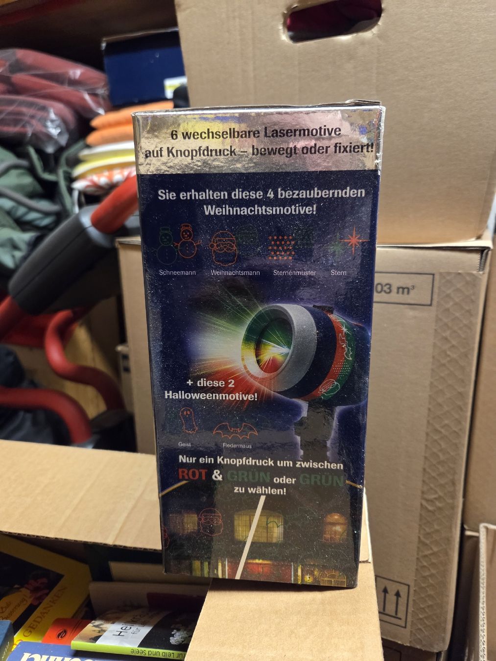 Proiettori: Star Shower Laser Magic Projektor – Nuovo e nell'imballaggio originale da Aarberg venduto da chr_9v67 1