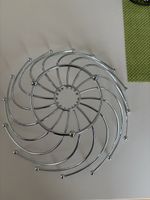 2 Schöne Design Obstschalen,Metall, neuwertig, schwarz