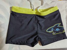 Badehose für Jungs mit Hai-Motiv, Grösse 98