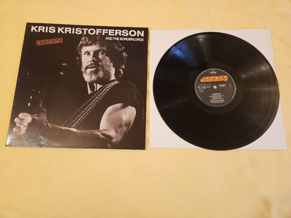 Kris Kristofferson & Borderlords Schallplatte Lp - Repossed (Neu ...