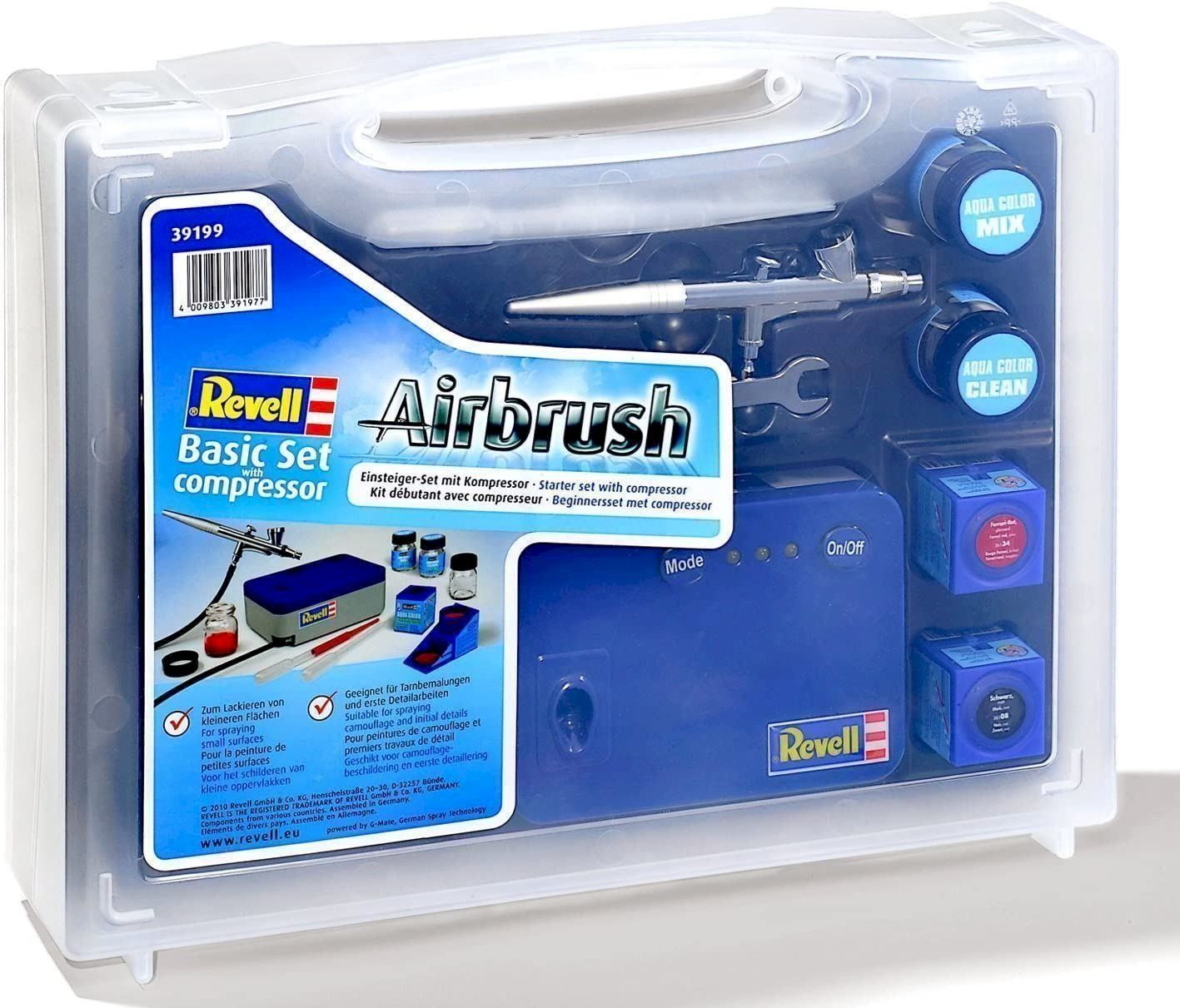 Tous les outils: Revell Airbrush Basic Set mit Kompressor – Neuf avec emballage d'origine à Bottighofen par zaap 3