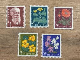 Briefmarke - Schweiz - Pro Juventute 1959 - postfrisch