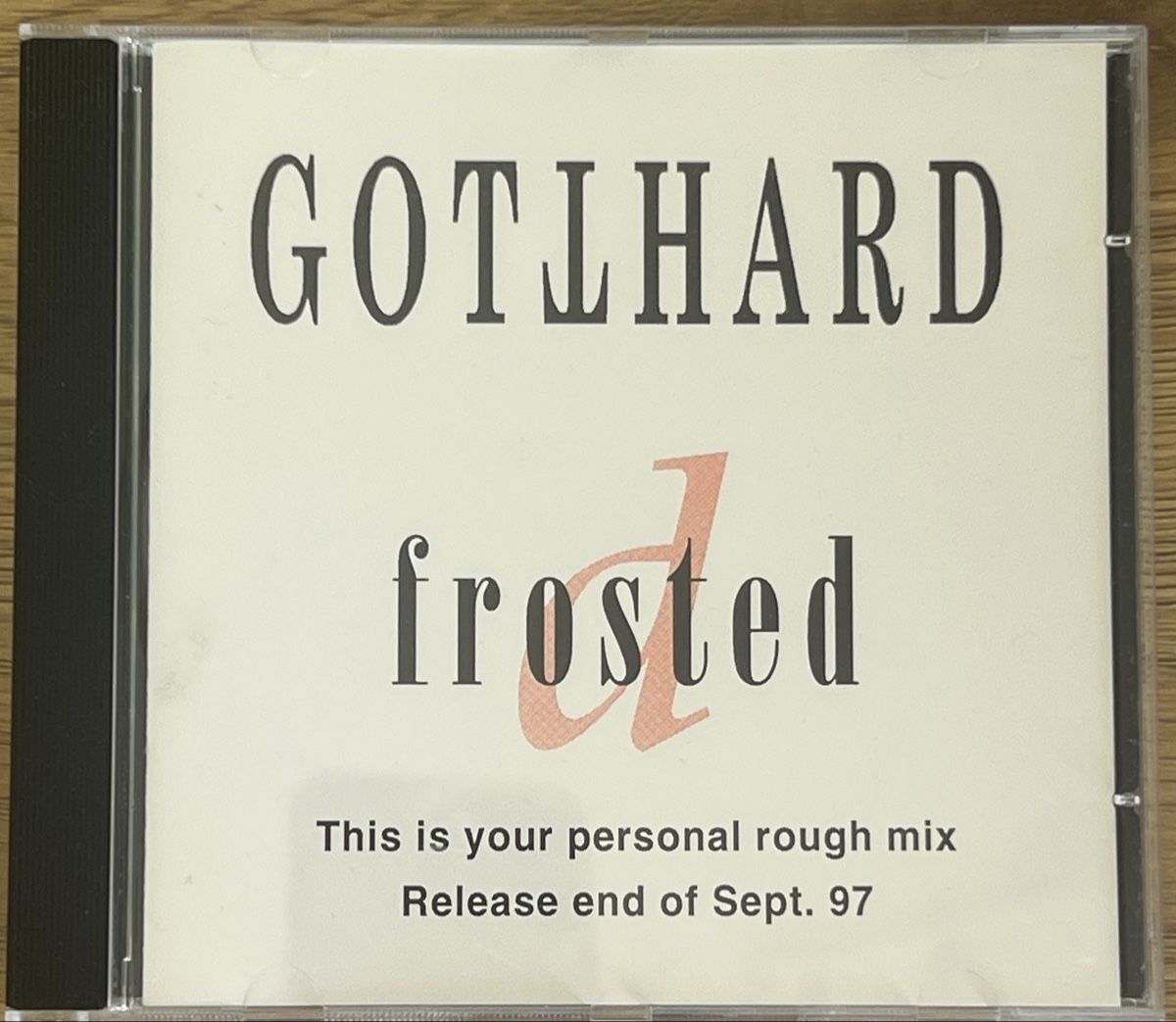 CD: Gotthard- DFrosted Seltene Promo CD – Usato da Seuzach venduto da mar_s8ck
