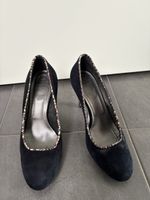 Wildleder Pumps Navyboot Gr. 37.5