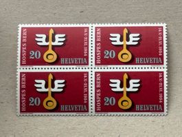 317, postfrisch, Viererblock