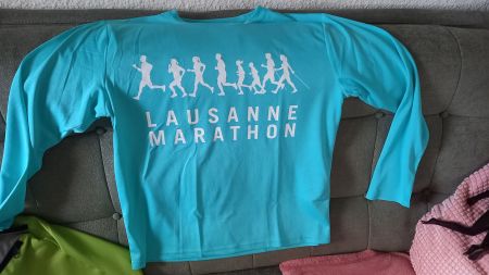 T-shirt de course Erima Lausanne Marathon - Taille XL