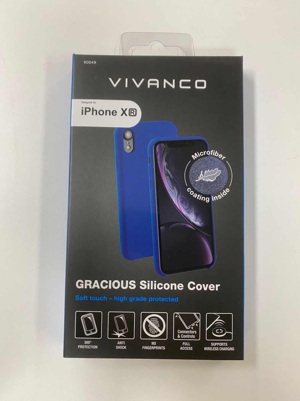 Cover & Protezioni schermo: IPhone XR Silicone Cover Schwarz Blue Blau – Nuovo e nell'imballaggio originale da Zürich venduto da Tavares2077 1