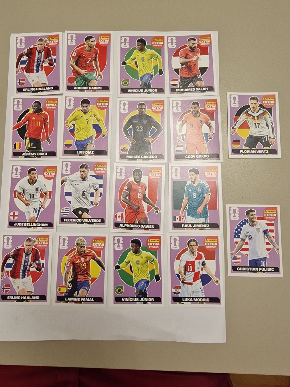 Panini Carte collezionabili: Panini extra Stickers WM 2026 – Nuovo (secondo la descrizione) da Adliswil venduto da vendor123