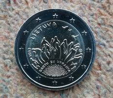 Litauen 2 Euro Gedenkmünze - Zusammen mit der Ukraine 2023