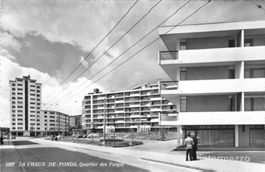 La Chaux-de-Fonds NE // ca. 1960 Quartier des Forges