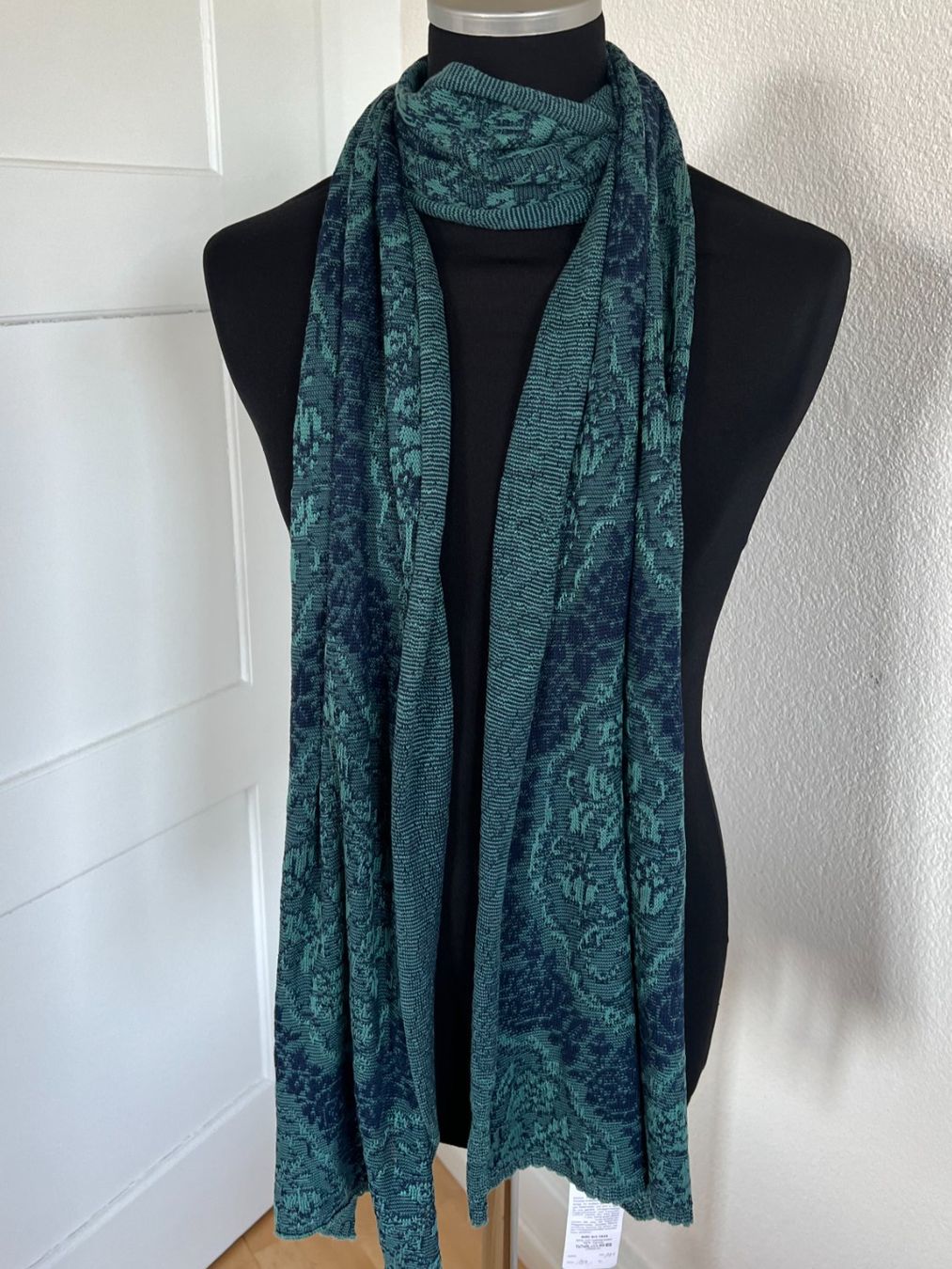 Colora Foulard & Sciarpe: Colora Schal, Dunkelblau/Grün, NEU – Nuovo e nell'imballaggio originale da Worb venduto da farben20zauber 1