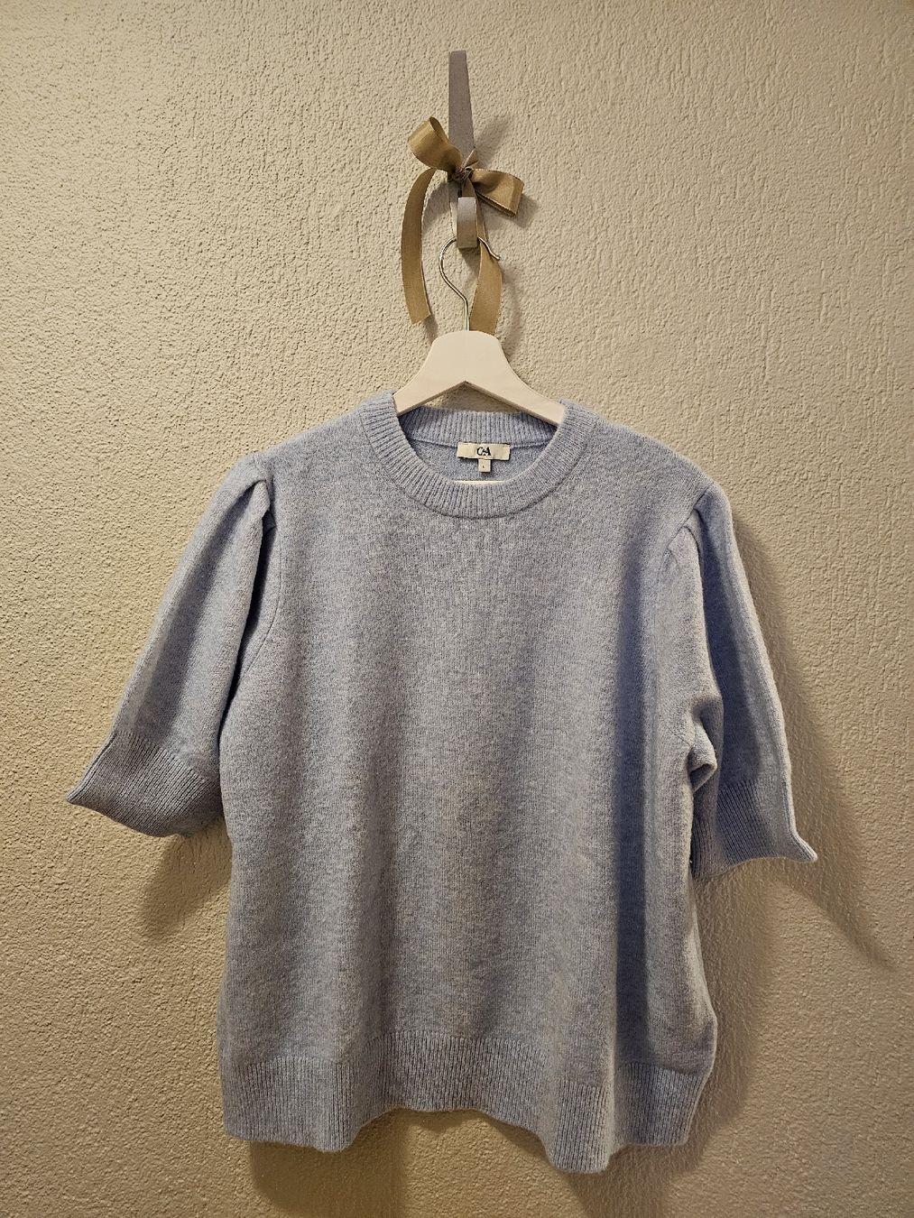 C&A Maglioni & Felpe: C&A Strickpullover hellblau Grösse L - Top Zustand! – Nuovo (secondo la descrizione) da Bern venduto da Oscarella