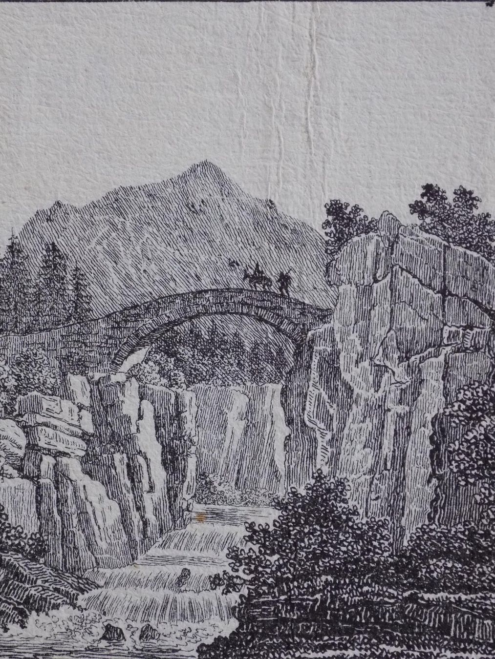 Gravures: Grimselbrücke – D'occasion à Risch par Rischli15 1
