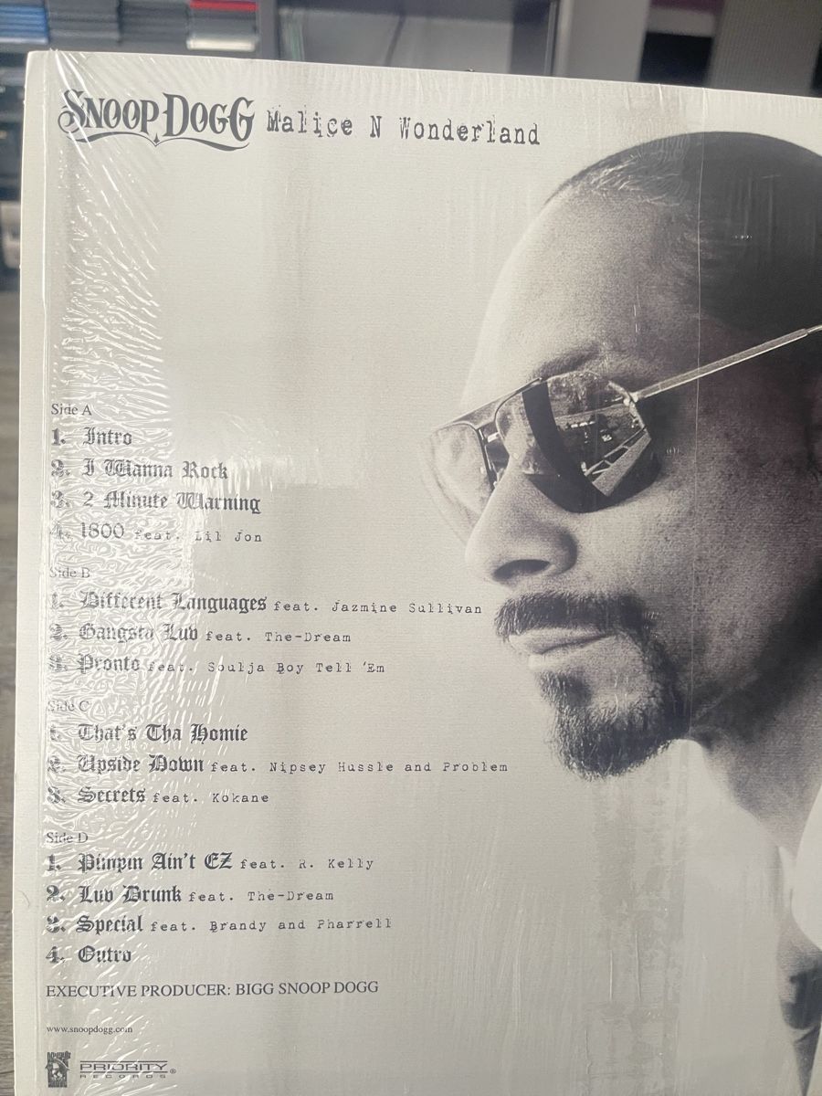 Dischi in vinile: Snoop Dogg / Malice n Wonderland – Nuovo (secondo la descrizione) da Dagmersellen venduto da stonefinger 1