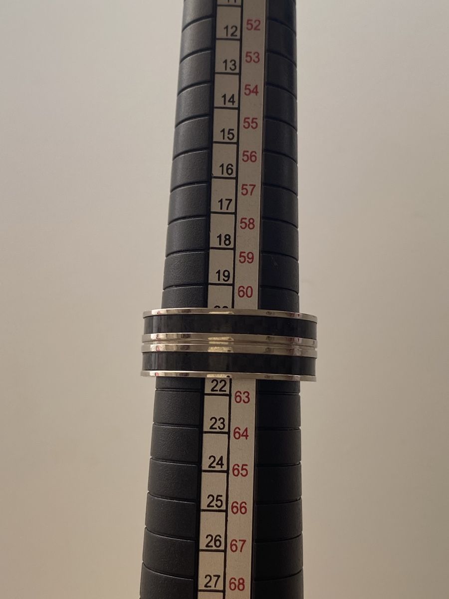 Anelli: Xenox Edelstahl Silberne Band Ring – Nuovo (secondo la descrizione) da Givisiez venduto da dor_xb9k 2