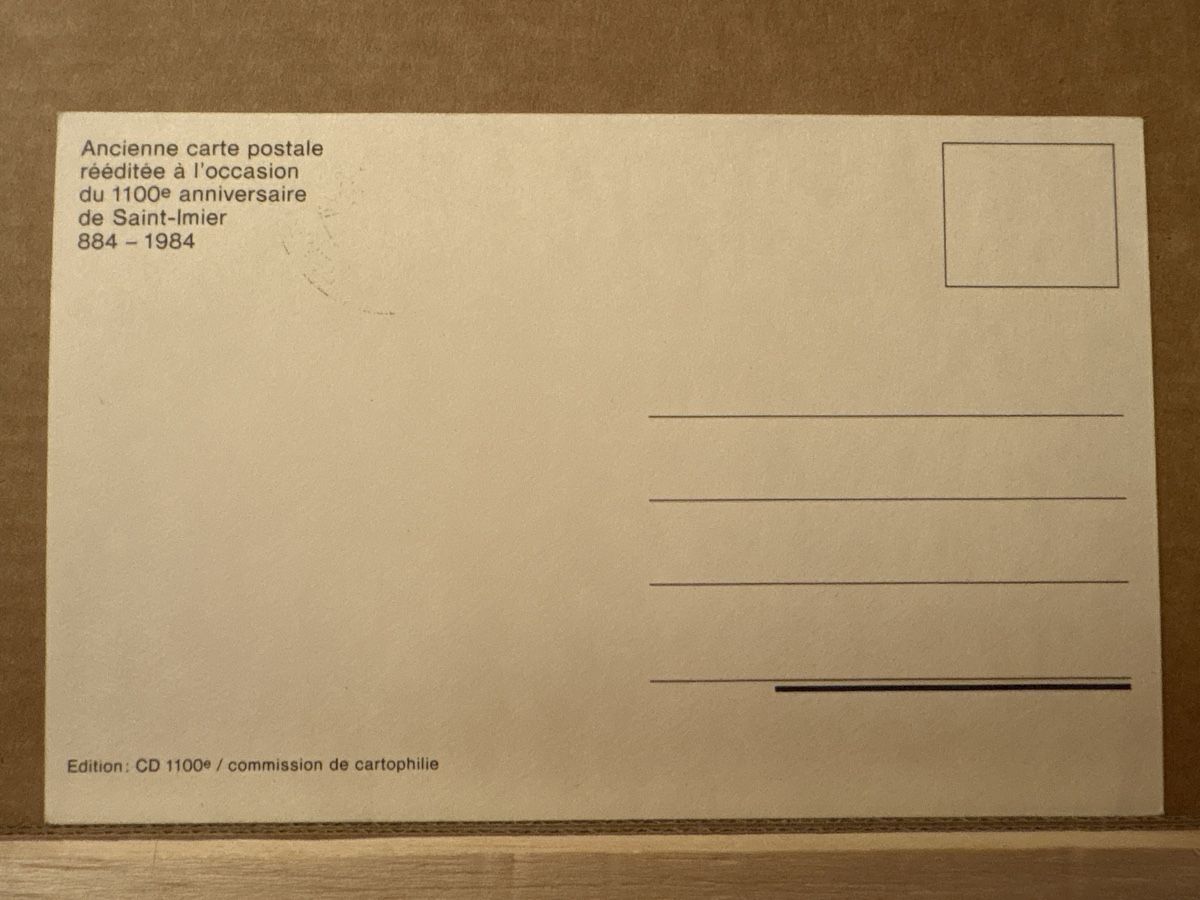 Cartoline postali: AK Bahn Saint Imier Bahn – Usato da Rümlang venduto da Kartenpost1 1