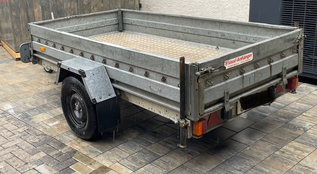 Stüssy Anhänger: Anhänger Trailer Stüssi P 1000 – Gebraucht aus Wegenstetten von autodienstleistungen