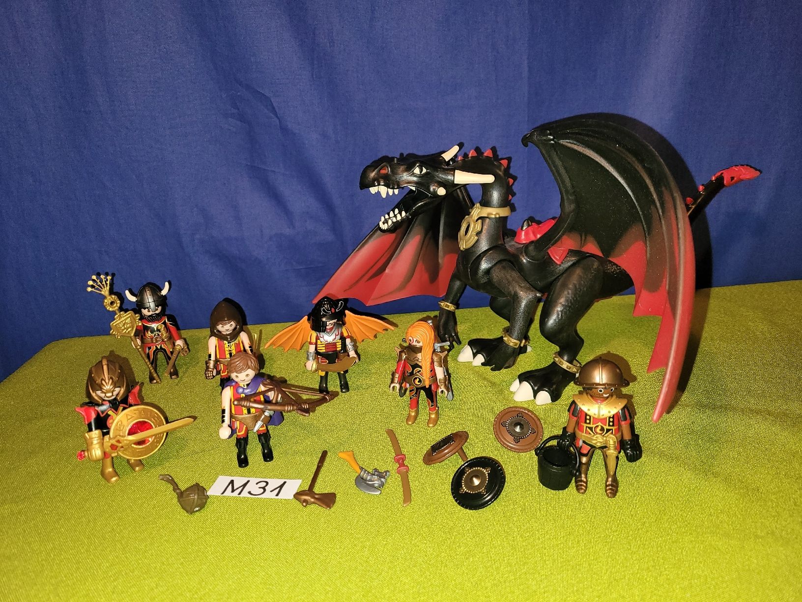 Playmobil Spielzeuge: Playmobil Ritter,Burg,Drache M31 – Gebraucht aus Aarberg von Fink010 1